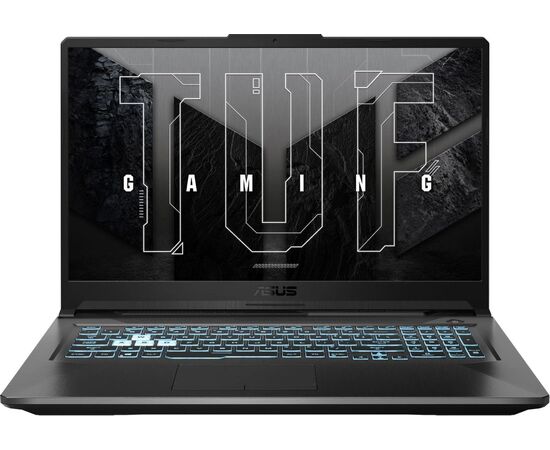  Ноутбук ASUS Tuf Gaming A17 FA706NFR-HX007 (90NR0JW5-M00080) 17.3", IPS, AMD Ryzen 7 7435HS 3.1ГГц, 8 ядер, 16ГБ 512ГБ SSD, RTX 2050 - 4 ГБ NoOS black 