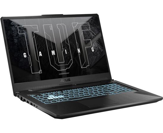  Ноутбук ASUS Tuf Gaming A17 FA706NFR-HX007 (90NR0JW5-M00080) 17.3", IPS, AMD Ryzen 7 7435HS 3.1ГГц, 8 ядер, 16ГБ 512ГБ SSD, RTX 2050 - 4 ГБ NoOS black 