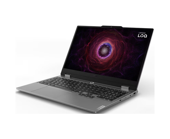  Ноутбук Lenovo LOQ 15ARP9 (83JC0058RK) Ryzen 5 7235HS 16Gb SSD 512Gb nVidia RTX 3050 6Gb 15,6 FHD IPS Cam 60Вт*ч No OS, Серый 
