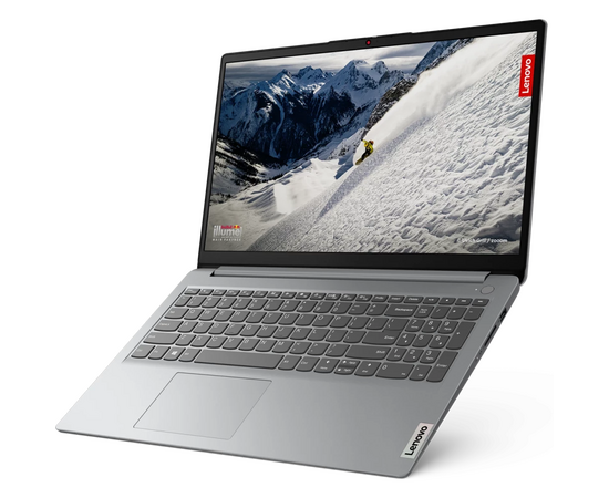  Ноутбук LENOVO IdeaPad 1 15AMN7 (82VG00Q8FE) 15.6" HD AMD Athlon 7120U/8Gb/256Gb SSD/VGA int/noOS/grey 