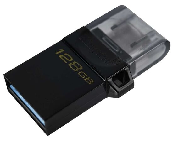  USB-флешка Kingston DataTraveler microDuo 3 G2 DTDUO3G2/128GB 128Gb USB3.0 черный 