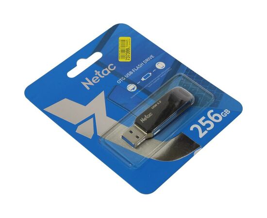  USB-флешка Netac US11 256GB NT03US11C-256G-32BK USB3.0+TypeC Dual Flash Drive 