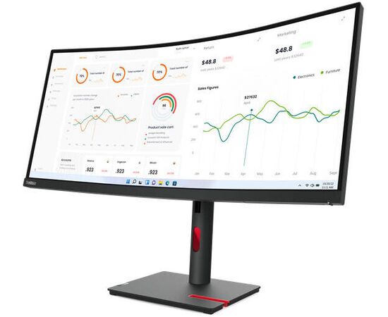  Монитор Lenovo ThinkVision T34w-30 (63D4GAT1EU) 