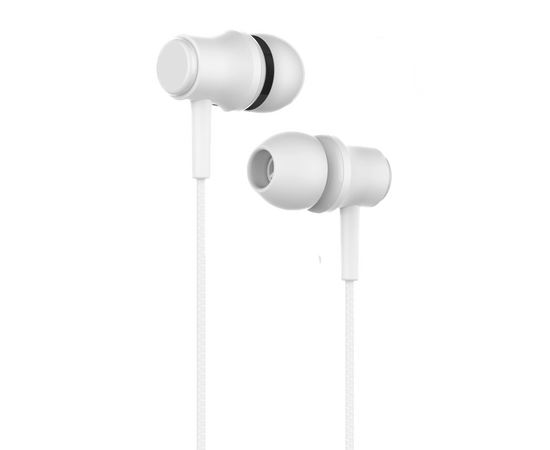  PURE Наушники вакуумные AUX разъём с МК без рег.громкости длина 1.2м More choice G16 (White) 
