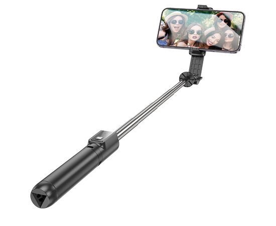  Монопод-трипод 4.5"-7.0" с пультом Borofone BY11 (Black) 