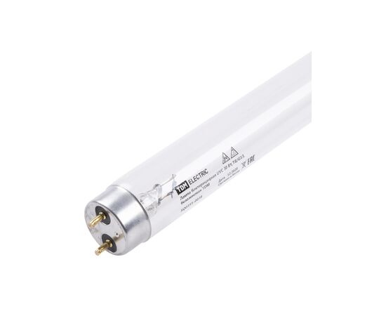  Лампа TDM люминесцентная бактерицидная UVC 30 Вт, T8/G13, безозоновая (1/25/25) 