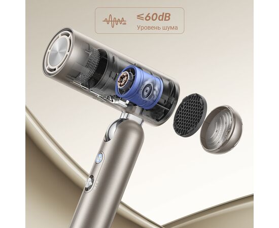  Фен DREAME Pocket High-speed AHD51 Space gray дорожный 