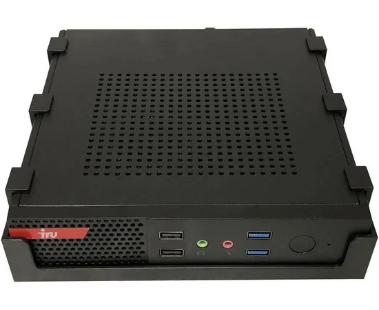  ПК IRU Опал 312 (2057721) slim PG G6405 (4.1) 8Gb SSD256Gb UHDG 610 Free DOS GbitEth 90W черный 