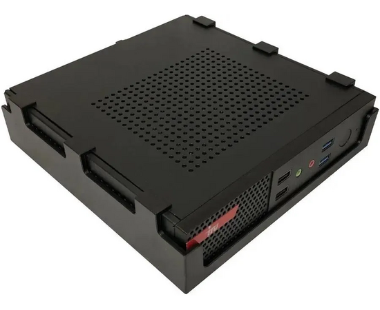  ПК IRU Опал 312 (2057721) slim PG G6405 (4.1) 8Gb SSD256Gb UHDG 610 Free DOS GbitEth 90W черный 