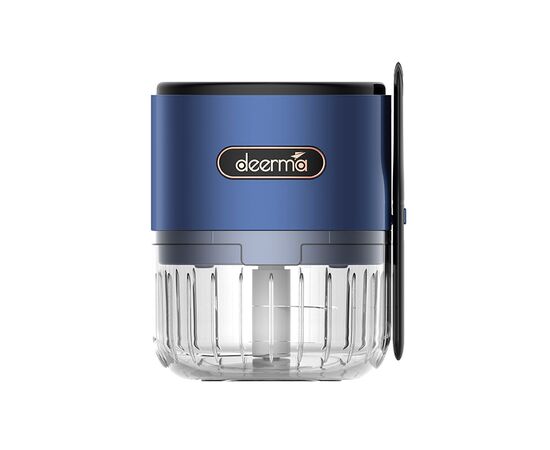  Измельчитель DEERMA DEM-JS100 синий, 40 Вт, чаша - 150 мл, скоростей - 1 шт, корпус - пластик 
