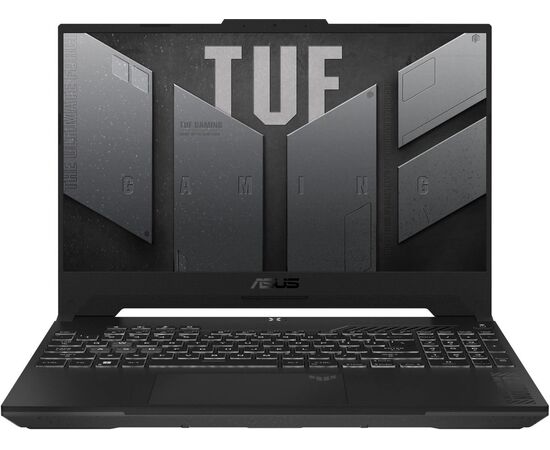  Ноутбук ASUS TUF Gaming A15 FA507NVR-LP118 (90NR0JK5-M006X0) 15.6", IPS, Ryzen 7 7435HS 3.1ГГц, 8 ядер, 32ГБ 512ГБ SSD, GeForce RTX 4060 без ОС серый 