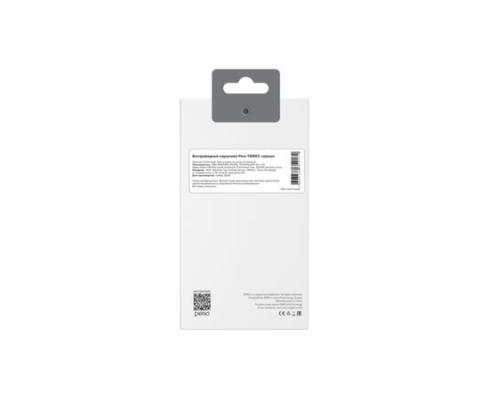  Наушники беспроводные PERO TWS07 Invisible (PTWS07B) Black 