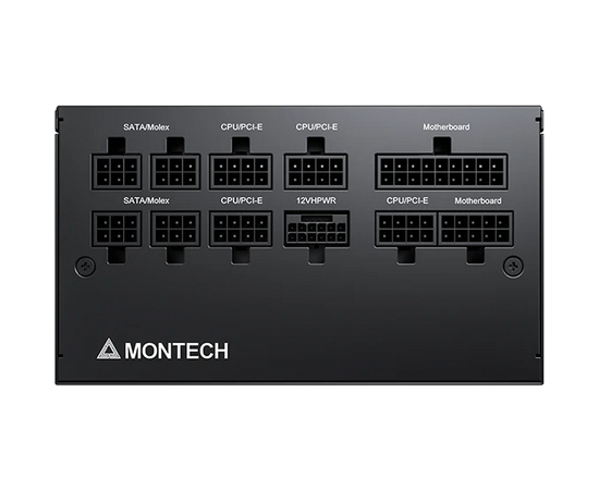  Блок питания Montech Century G5 850W / ATX 3.0, APFC, 80 Plus Gold, Full Bridge LLC, DC-DC, Japan caps, 120mm fan, full modular 