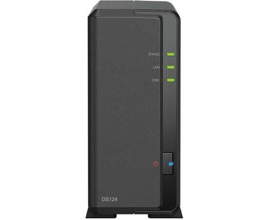  СХД SYNOLOGY DS124 настольное исполнение 1BAY No HDD 