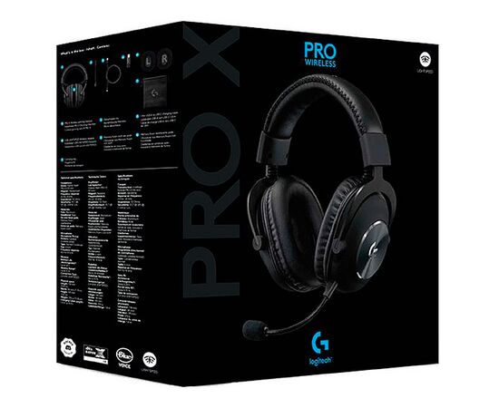  Наушники с микрофоном Logitech G Pro X Lightspeed черный (981-000908) 