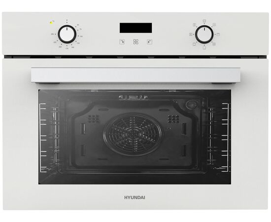  Духовой шкаф Электрический Hyundai HEO 64512 WG стекло белое 