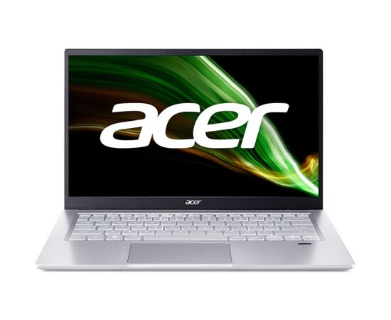  Ноутбук ACER Swift 3 SF314-43 (NX.AB1ER.011) 14" IPS FHD/Ryzen 7 5700U/16Gb/512Gb SSD/VGA int/noOS/silver 