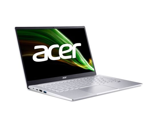  Ноутбук ACER Swift 3 SF314-43 (NX.AB1ER.011) 14" IPS FHD/Ryzen 7 5700U/16Gb/512Gb SSD/VGA int/noOS/silver 