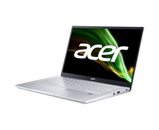  Ноутбук ACER Swift 3 SF314-43 (NX.AB1ER.011) 14" IPS FHD/Ryzen 7 5700U/16Gb/512Gb SSD/VGA int/noOS/silver 