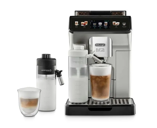  Кофемашина Delonghi Eletta Explore ECAM450.65.S серебристый 