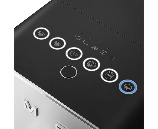  Кофемашина автоматическая SMEG BCC13BLMEU черно матовый 