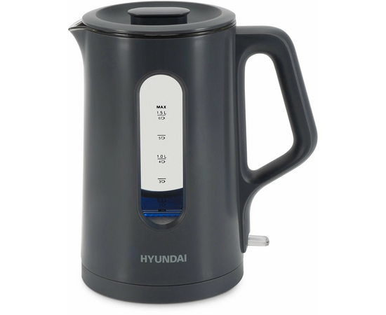  Электрочайник Hyundai HYK-G4508 серый/прозрачный 