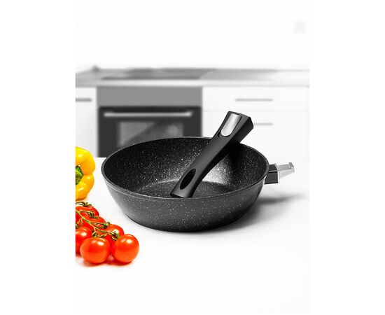  Сковорода Servitta Black stone Sr0164 28см 