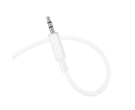  Кабель Lightning - 3.5mm Borofone BL21 Lemon 100см   (white) (236079) 