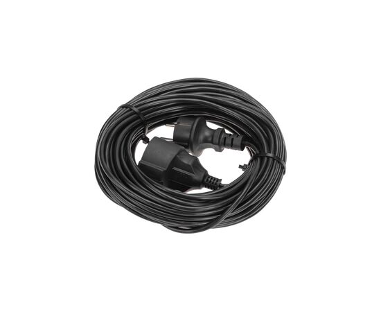  Удлинитель силовой PROconnect PROc-Uc 13-4910 2x0.75кв.мм 1розет. 20м ПВС 6A без катушки черный 