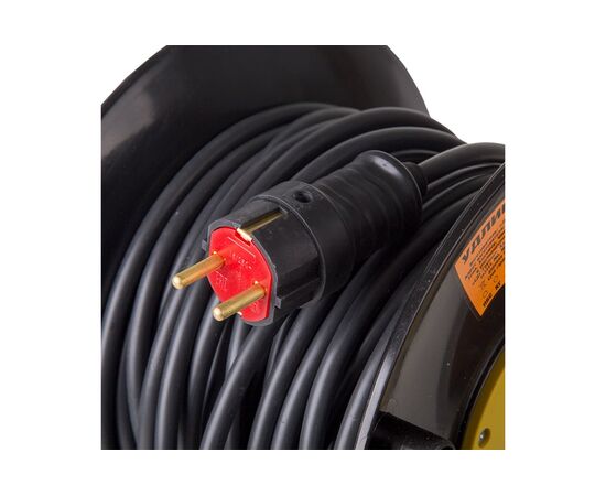  Удлинитель силовой PROconnect Professional 11-7613 3x2.5кв.мм 4розет. 30м ПВС 16A катушка черный 