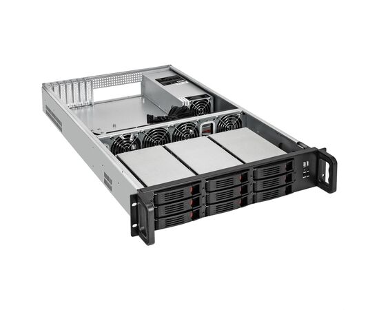  Корпус EXEGATE Pro 2U650-HS09/2U-1000ADS (EX296379RUS), 2U, 1000 Вт, черный 
