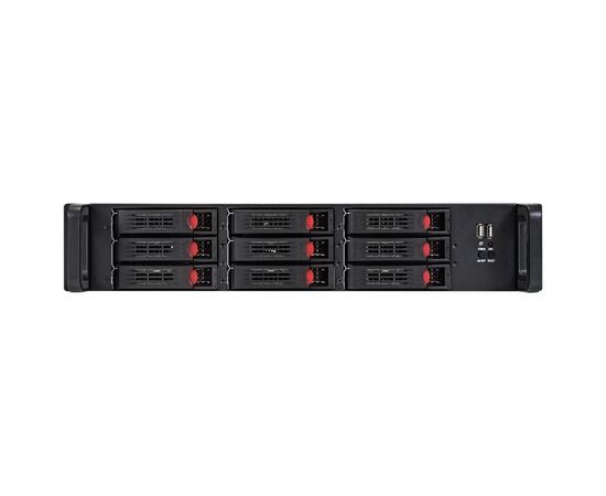  Корпус EXEGATE Pro 2U650-HS09/2U-1000ADS (EX296379RUS), 2U, 1000 Вт, черный 