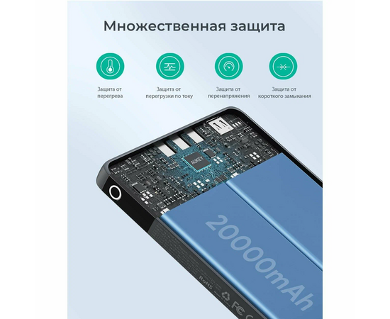  Внешний аккумулятор Aukey Y44 Sprint X 20000 100W 
