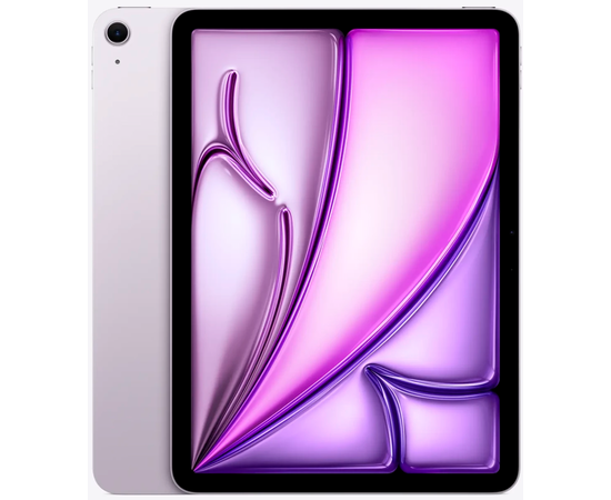  Планшет Apple iPad Air 2025 MCA04LL/A M3 4.05 8C RAM8Gb ROM128Gb 11" IPS 2360x1640 iOS фиолетовый 12Mpix 12Mpix BT WiFi 10hr 