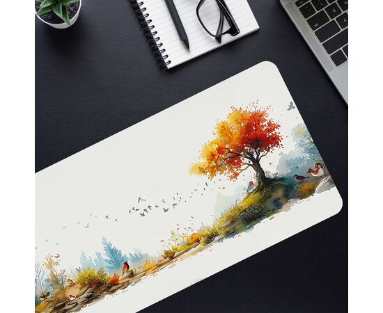  Коврик для мыши Cactus CS-MP-PRO16XXL Forest watercolor 900x400x3мм 