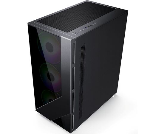 Корпус Formula V-Line 7713 черный без БП ATX 3x120mm 6x140mm 2xUSB2.0 1xUSB3.0 audio bott PSU 