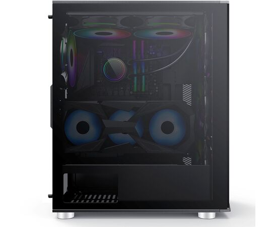  Корпус Formula V-Line 7713 черный без БП ATX 3x120mm 6x140mm 2xUSB2.0 1xUSB3.0 audio bott PSU 