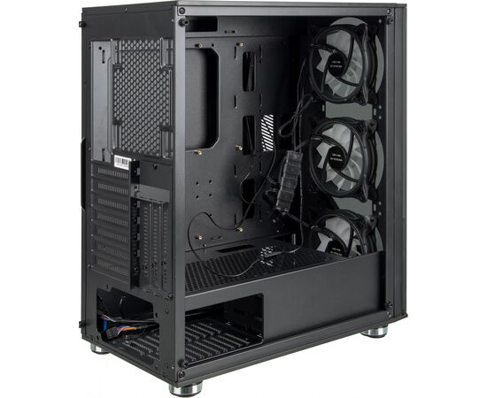  Корпус Formula V-Line 7713 черный без БП ATX 3x120mm 6x140mm 2xUSB2.0 1xUSB3.0 audio bott PSU 