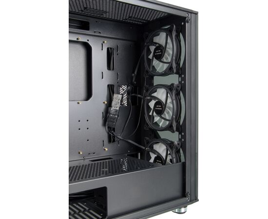  Корпус Formula V-Line 7713 черный без БП ATX 3x120mm 6x140mm 2xUSB2.0 1xUSB3.0 audio bott PSU 