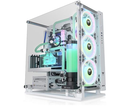  Корпус Thermaltake Core P3 TG PRO (A-1G4-00M6WN-09) белый без БП ATX 3x120mm 3x140mm 2xUSB2.0 2xUSB3.0 audio bott PSU 