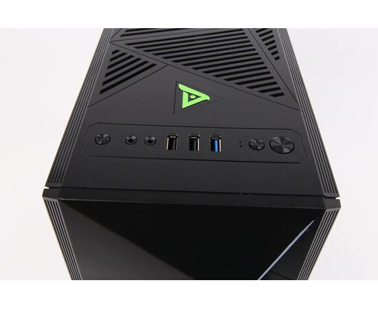  Корпус Hiper A68 черный без БП ATX 1x92mm 2xUSB2.0 1xUSB3.0 audio bott PSU 