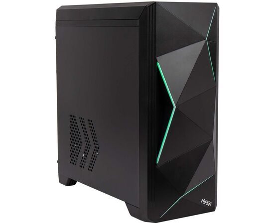  Корпус Hiper A68 черный без БП ATX 1x92mm 2xUSB2.0 1xUSB3.0 audio bott PSU 