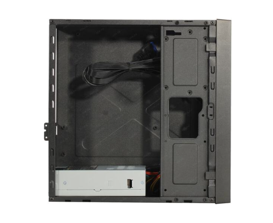  Корпус Exegate MI-301U-300 EX291270RUS (mATX/mini-ITX, 1U-F300S 4см, 1*USB+1*USB3.0, аудио, черный) 