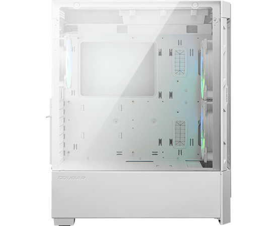  Корпус Cougar Airface RGB White, 2х140мм + 1x120mm ARGB Fan, ARGB Fan Hub, без БП, белый, ATX 