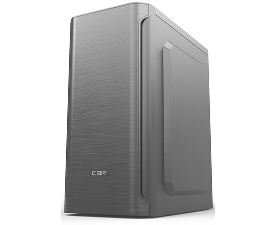 Корпус CBR PCC-MATX-MX10-400W2 mATX Minitower MX10, c БП PSU-ATX400-08EC (400W/80mm), 2*USB 2.0, HD Audio+Mic, Black 