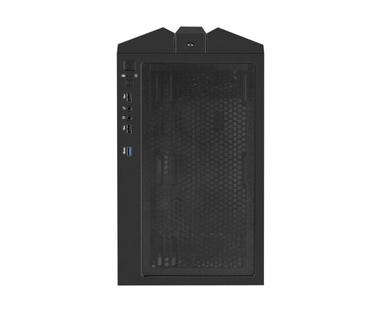  Корпус ExeGate EVO-9205 EX294966RUS Miditower (ATX, без БП, с окном, 1*USB+1*USB3.0, аудио, 3 вент. 12см с RGB подсветкой) 
