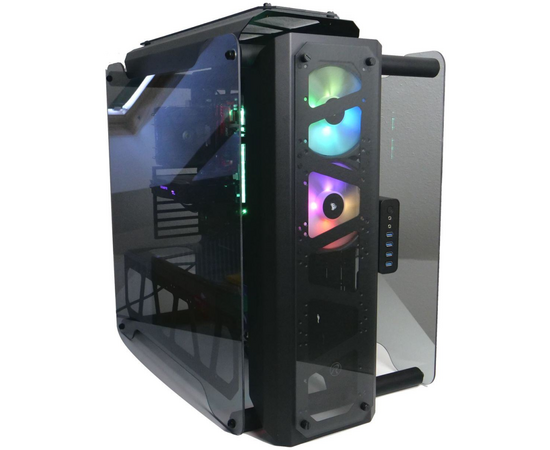  Корпус Raijintek ENEnyoYO 0R20B00119, black, Aluminum, EEB, E-ATX, ATX, M-ATX, Mini-ITX, USB3.0x4, HD Audiox1 