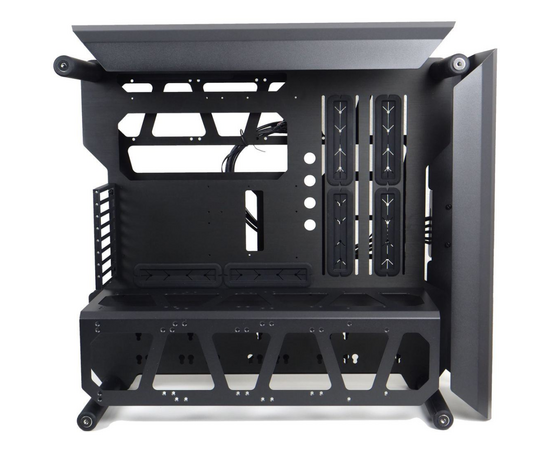  Корпус Raijintek ENEnyoYO 0R20B00119, black, Aluminum, EEB, E-ATX, ATX, M-ATX, Mini-ITX, USB3.0x4, HD Audiox1 