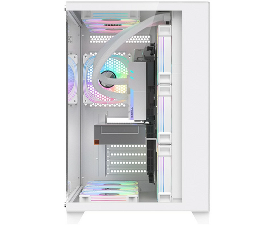 Корпус 1STPLAYER Megaview MV8-TP White (MV8-TP-WH) / ATX 