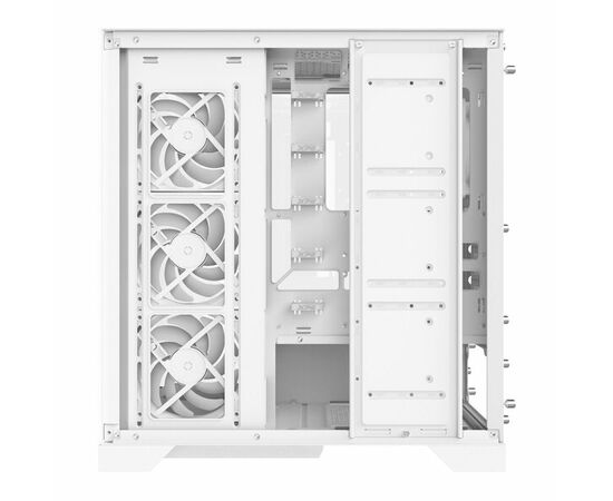  Корпус XPG Invader X White (INVADERXMT-WHCWW) Mid-Tower Gaming ATX PC Case with Panoramic View, Tempered Glass Panels, and RGB Lighting Black 